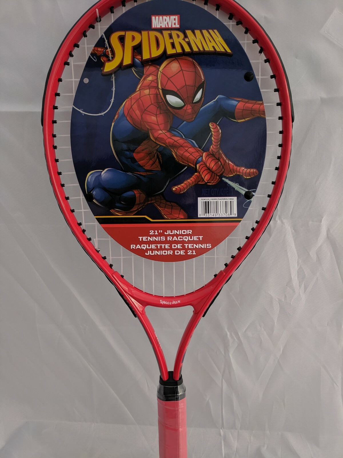 Marvel Spiderman Junior Tennis Racquet Racket Sports Kids