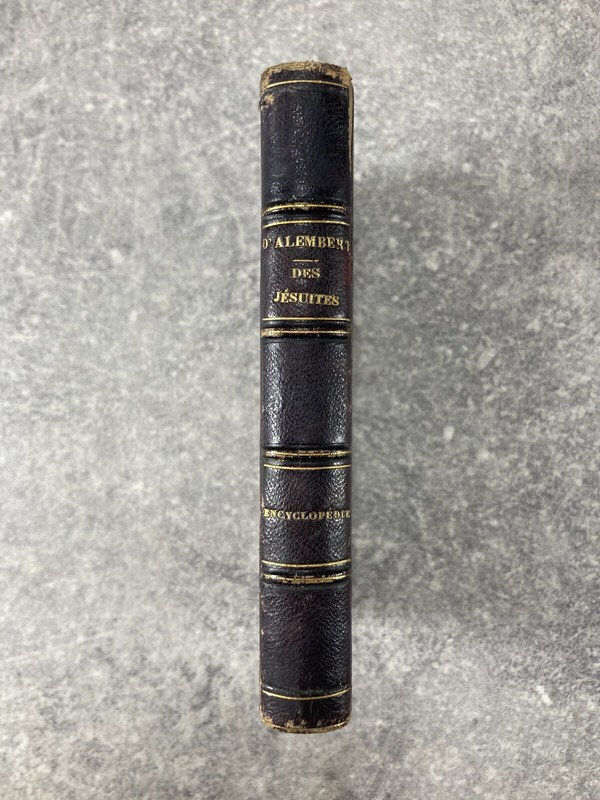 DâAlembert - Sur La Destruction Des JÃSuites. 1869 + Discours PrÃLiminaire. 1864
