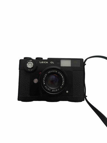 LEICA CL Film Camera Summicron C 40mm f2 Lens with Leitz