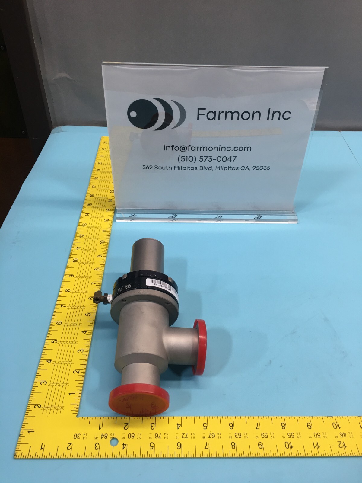 AMAT Nor-cal Products 810-03075RIM86 KF40 90 degree Valve IM 86, 127977