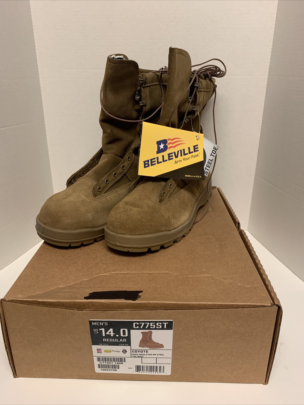 STEEL TOE BOOTS 600G INSULATED GORETEX 