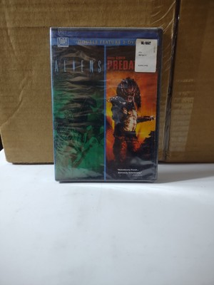 Aliens & Predator 2 DVD Sci-Fi Action Sequels Sigourney Weaver Danny Glover R WS