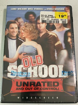 Old School DVD, unrated new sealed DreamWorks