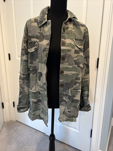 camo jacket women - Medium -lightweight Pink Lilly
