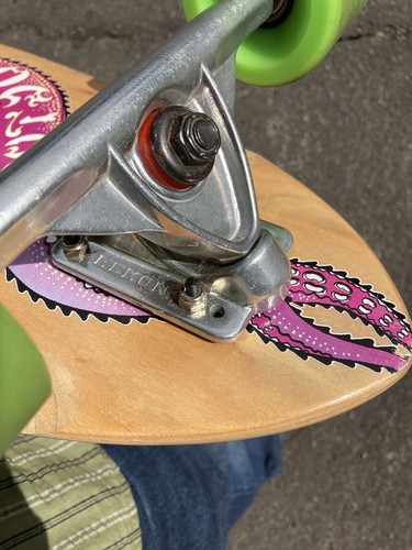 Dogtown Complete 37.5” X 9.25”  Longboard with octopus graphic. Barely ridden.