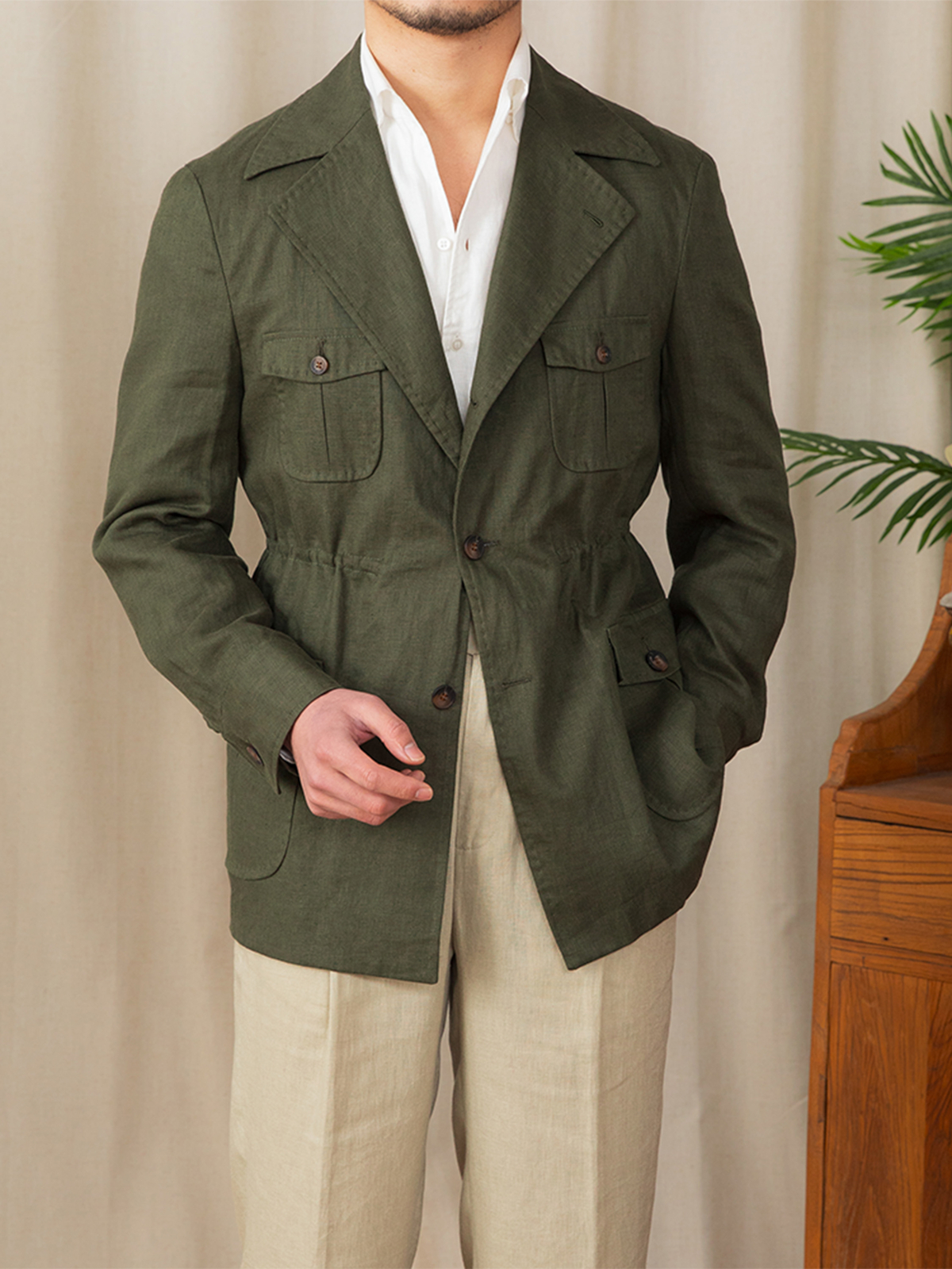 argue⭐︎ ANTIQUE DUSTY DYE LINEN JACKET $_10.JPG?set_id=880000500F