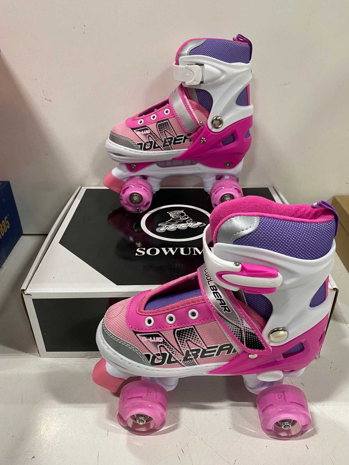 SOWUME COOL BEAR ROLLER SKATES GIRLS Size Medium | eBay