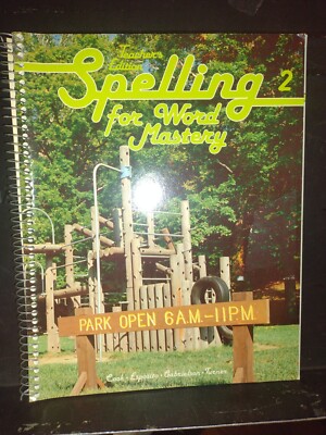 Spelling 2 For Word Mastery Teacher's Edition Spiral Bound 1984 Excellent Cond
