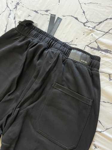 AMIRI AMIRI EMBROIDERED PAINT DRIP LOGO SWEATPANT / SIZE : MEDIUM