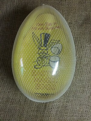 Rare Vintage General Foam Plastics Blow Mold Easter Magic Egg HTF