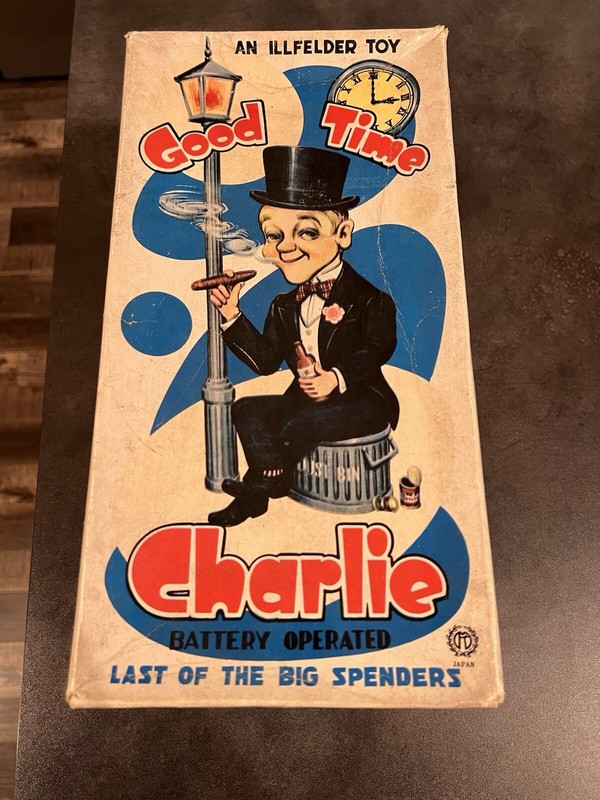 Good Time Charlie Battery Operated  Vintage Made In Japan 