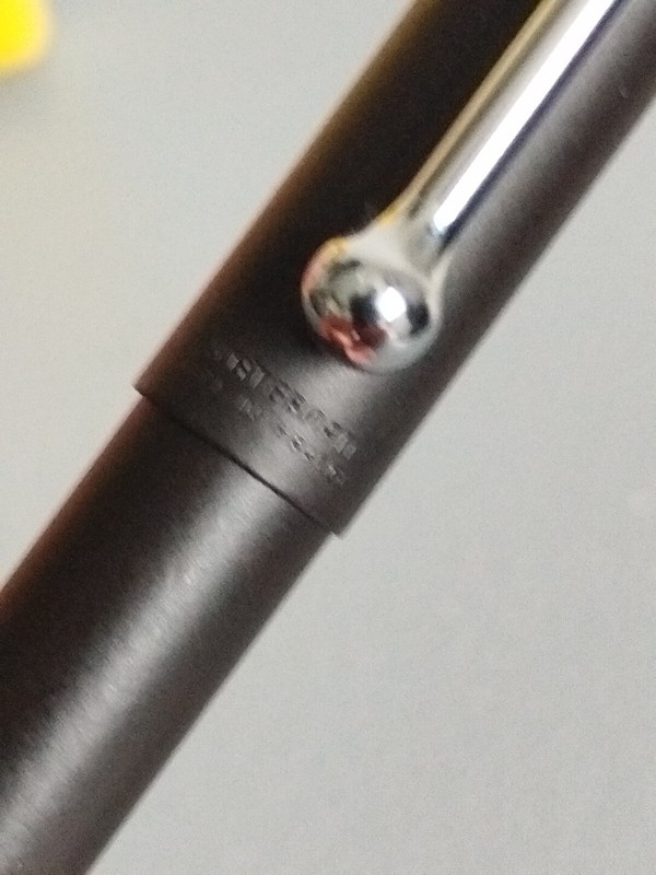 Stylo Plume Waterman Goutte Uncommon Fountain Pen Rounded End Year 70/80 