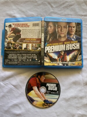 Premium Rush (Blu-ray Disc, 2012,) No Digital