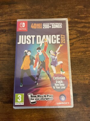 SLIGHTLY DAMAGED CASE Just Dance 2017 Nintendo Switch PAL REGION