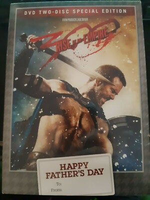 300: Rise of an Empire (DVD, 2014, 2-Disc Set) (Father's Day Edition) New