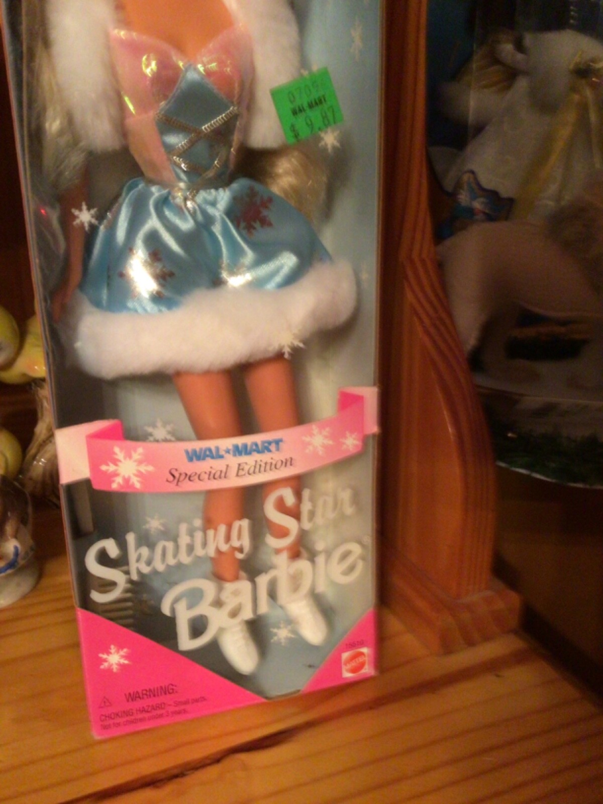 Barbie Doll ~Skating Star 1995 Walmart Special Edition & Mattel tree trimming