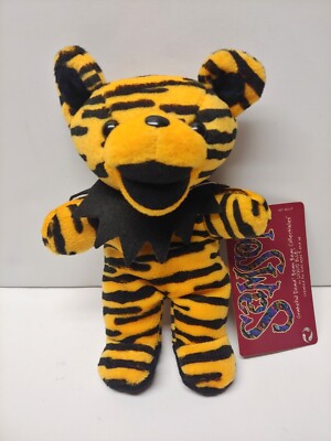 Samson Grateful Dead Bean Bear By Liquid Blue Plush Stuffed Animal Vintage NOS