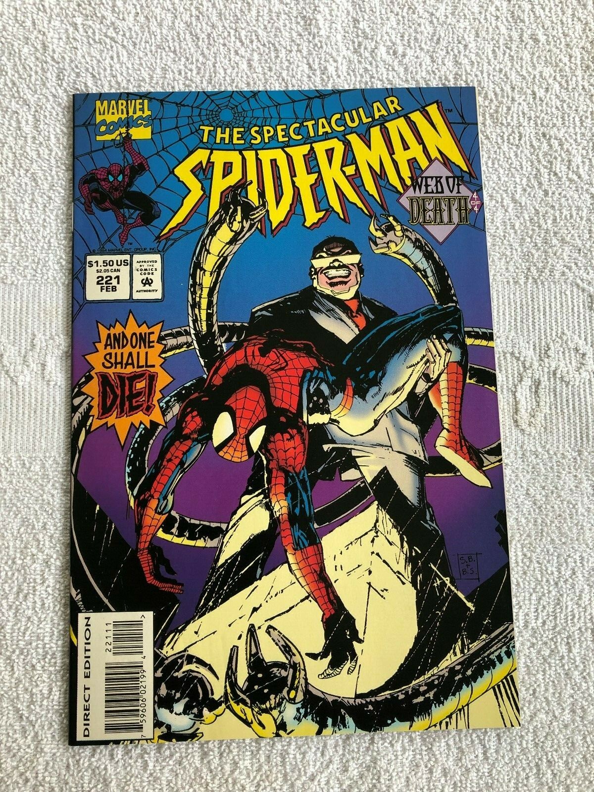 The Spectacular Spider Man (Feb 1995, Marvel) #221 VF | eBay