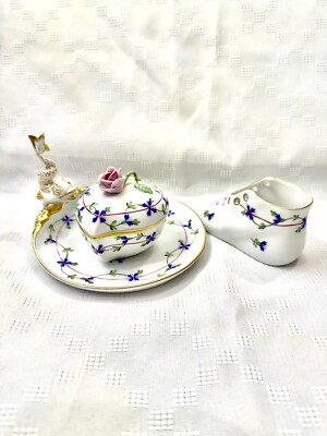 Herend Blue Garland Set 