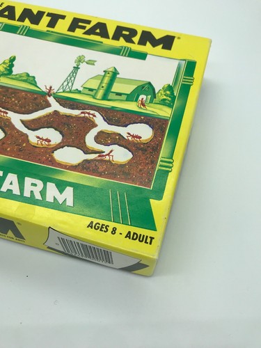 New VINTAGE 1979 UNCLE MILTON'S CONNECTABLE ANT FARM No. 15 BUG INSECT HABITAT