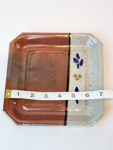Wortman Pottery Square Dish