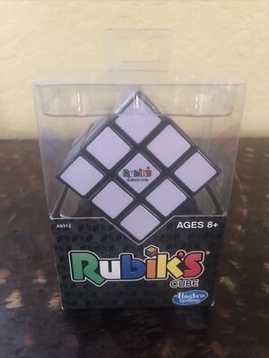 RUBIK'S CUBE 3x3 Puzzle Cube Game With Stand Rubik's Hasbro Toy Original