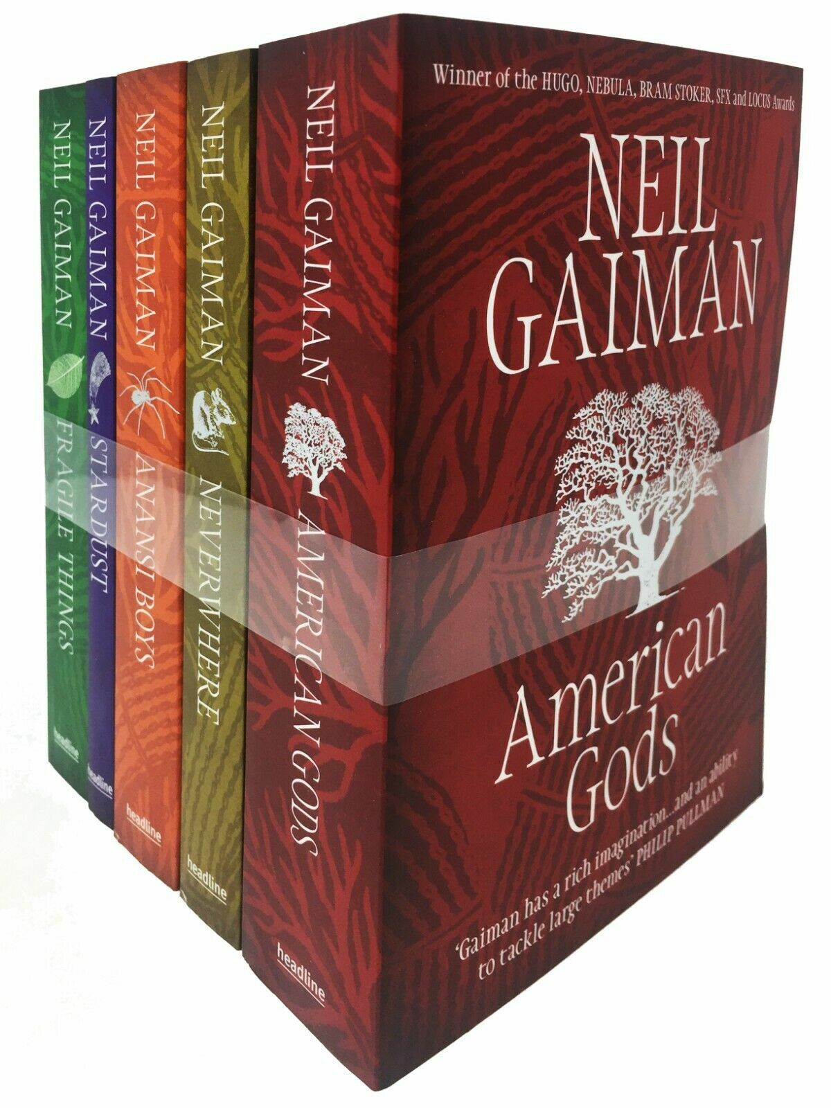 Neil Gaiman American Gods 5 Books Collection Set American Gods