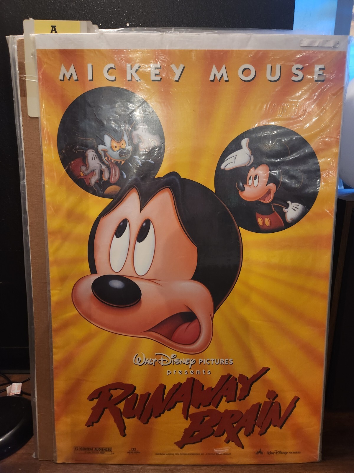 Disney - Mickey Mouse - Runaway Brain - 27x40 Reproduction Disney - Mickey Mouse - Runaway Brain - 27x40 Reproduction