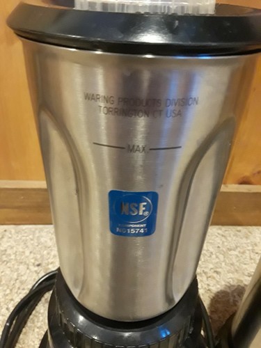 Waring Commercial Bar Blender Black 51BL10 (BB150S) Plus Extra Parts Working