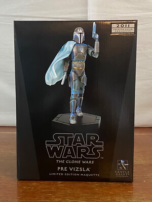 Gentle Giant Star Wars PGM 2011 Holographic Pre Vizsla Maquette 118/200 ---- NEW