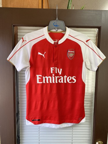 Authentic PUMA Arsenal FC 2015-2016 Home Football Soccer Jersey