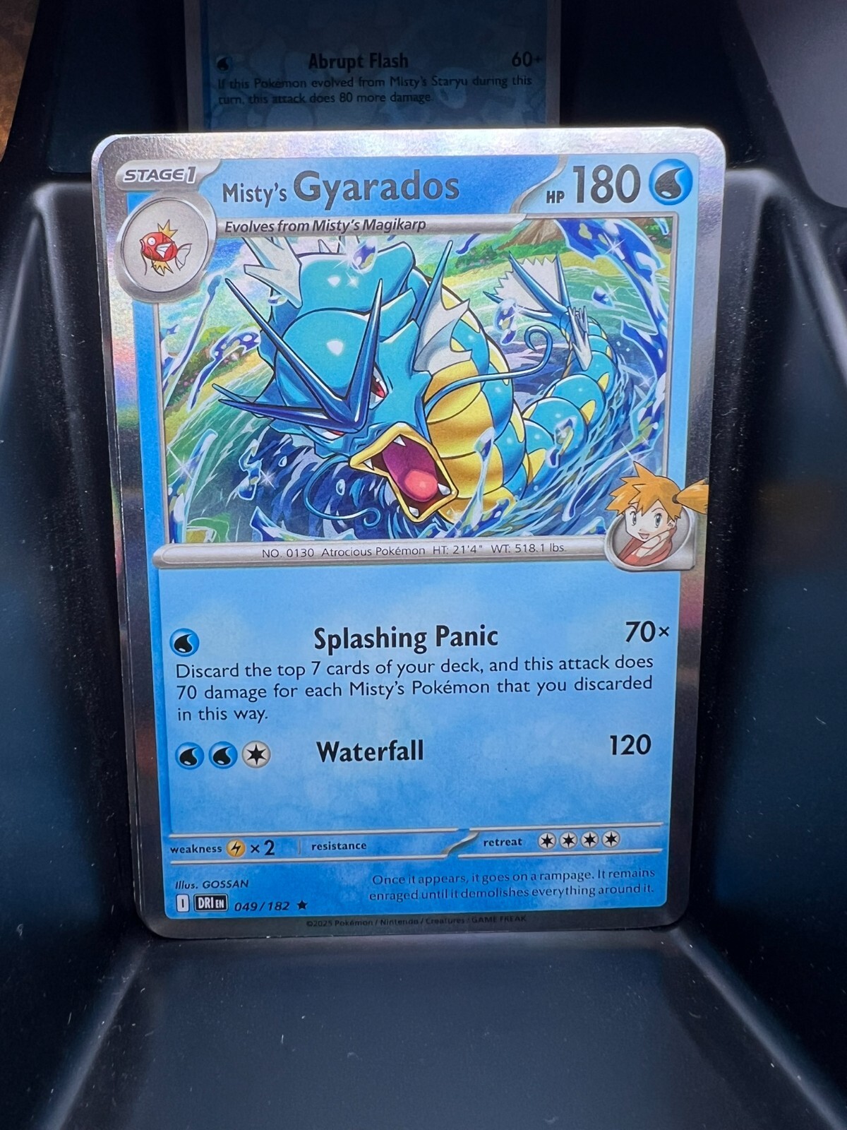 Misty's Gyarados - 049/182 - Holo Rare - Pokemon Destined