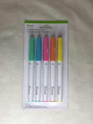 Cricut SORBET FINE POINT PEN SET 0.4 Explore Factory Sealed New