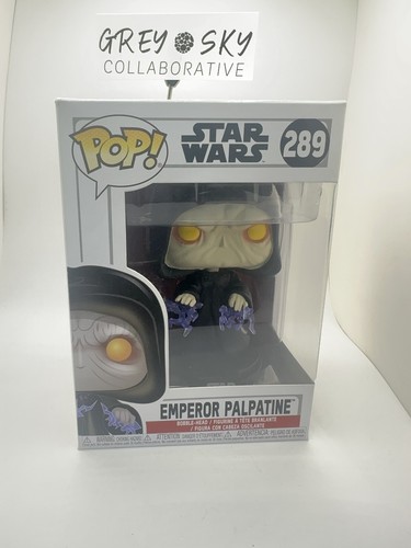 EMPEROR PALPATINE STAR WARS FUNKO POP! VINYL FIGURE #289 NEW