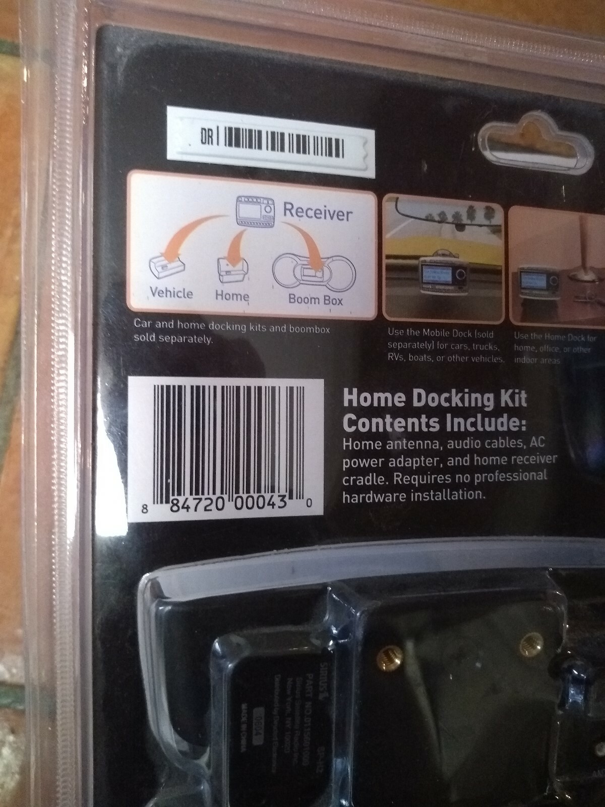 NEW SEALED - Sirius Satellite XM Radio Sportster Home Docking Station SP-H2 SET