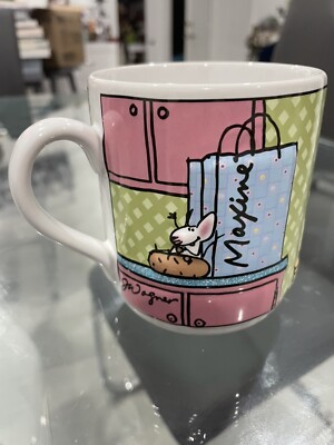 Hallmark Maxine 3D Mug - Don't Bother Me Until My First 12 Cups of Coffee 14oz
