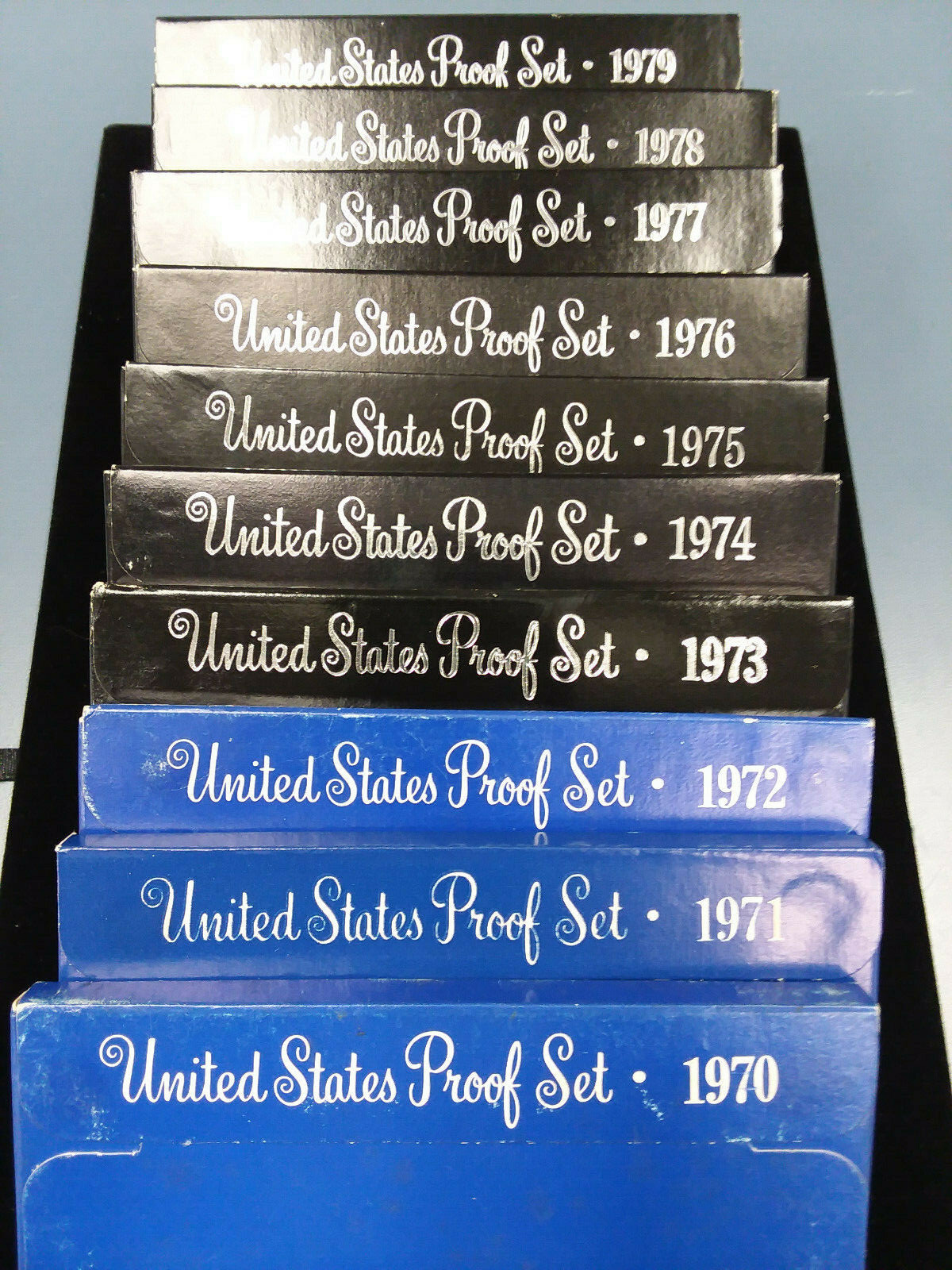 U.S. Mint Proof Set Coin in Box COA! You receive one USA Random proof set