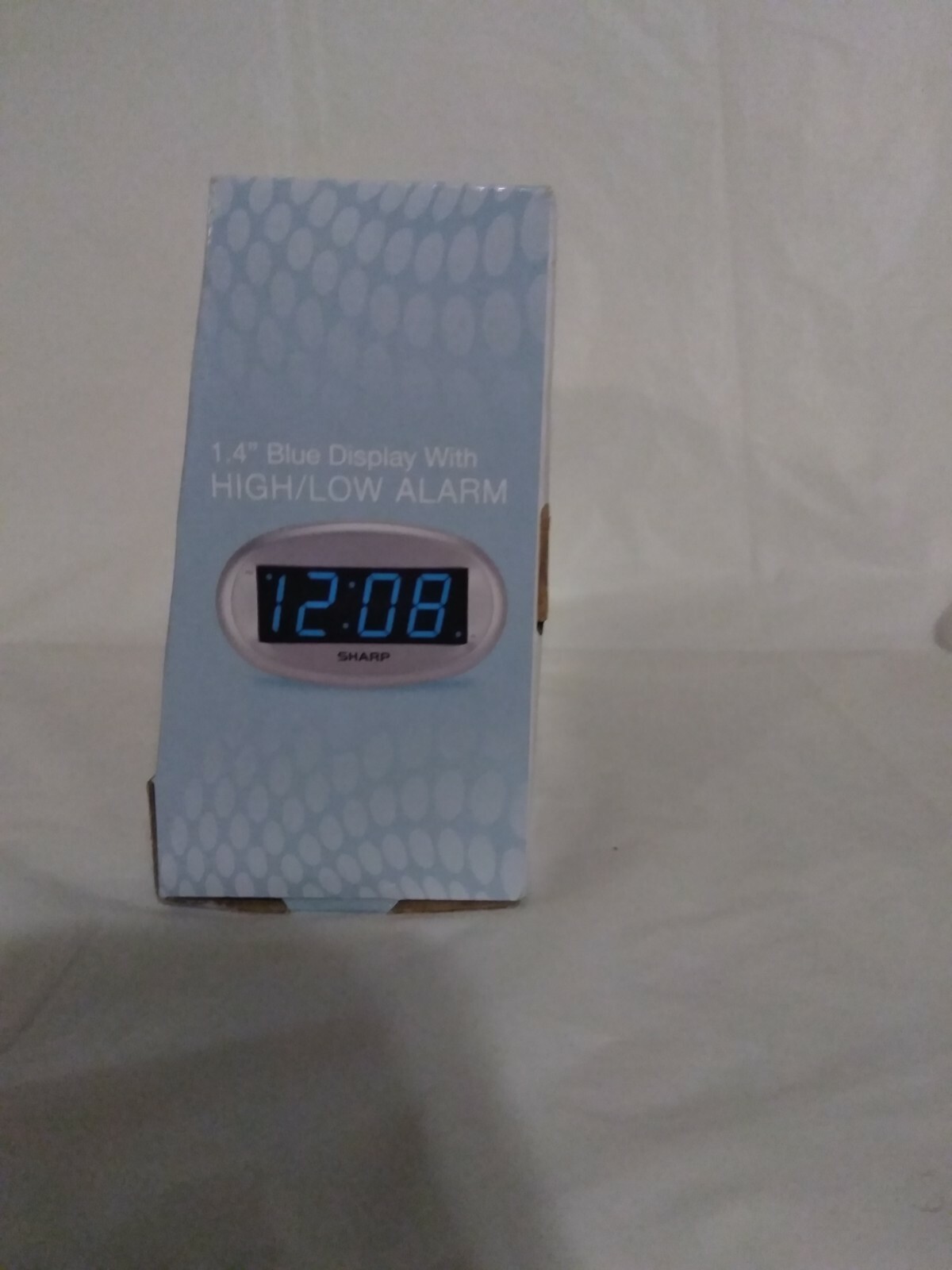 Sharp Model SPC-073 Digital Alarm Clock, Large 1.4