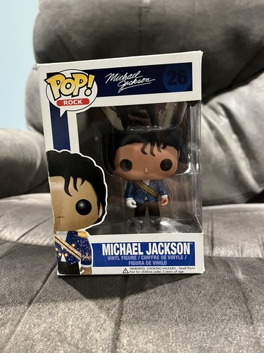 Funko POP! Rock Michael Jackson #26 Vaulted Rare Vinyl Figure. | eBay