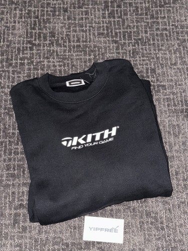 Kith Taylormade Find Your Game Nelson Crewneck Black 2024