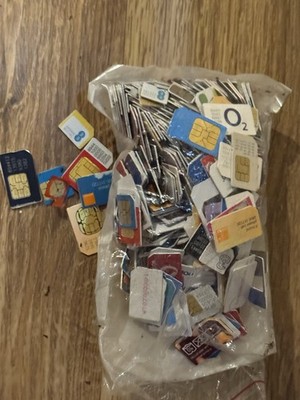 Job Lot Gold Recovery  Sim Card 130g Not Working Gold Recovery