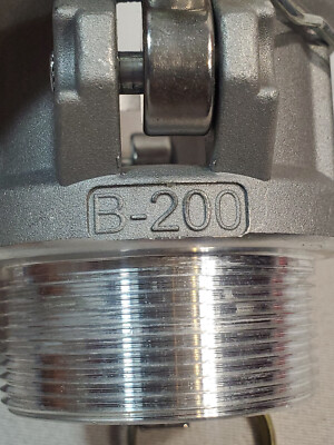 ALUMINUM CAM LOCK FITTING FITS B200 OF B-200 MALE ADAPTER FEMALE READ