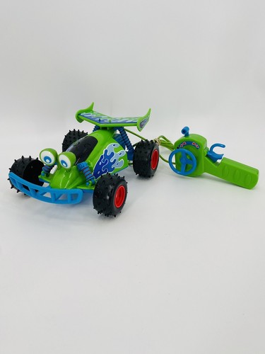 その他 Disney Pixar RC Remote Control Car Disney Pixar Toy Story RC Remote Racing Car with Steering