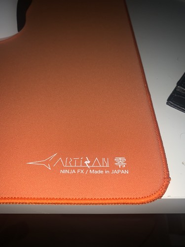 ARTISAN Zero Orange Gaming Mouse Pad Ninja FX XSOFT SOFT MID
