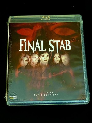 Final Stab (Blu-ray, Massacre Video, 2001 David DeCoteau Horror Film) BRAND NEW