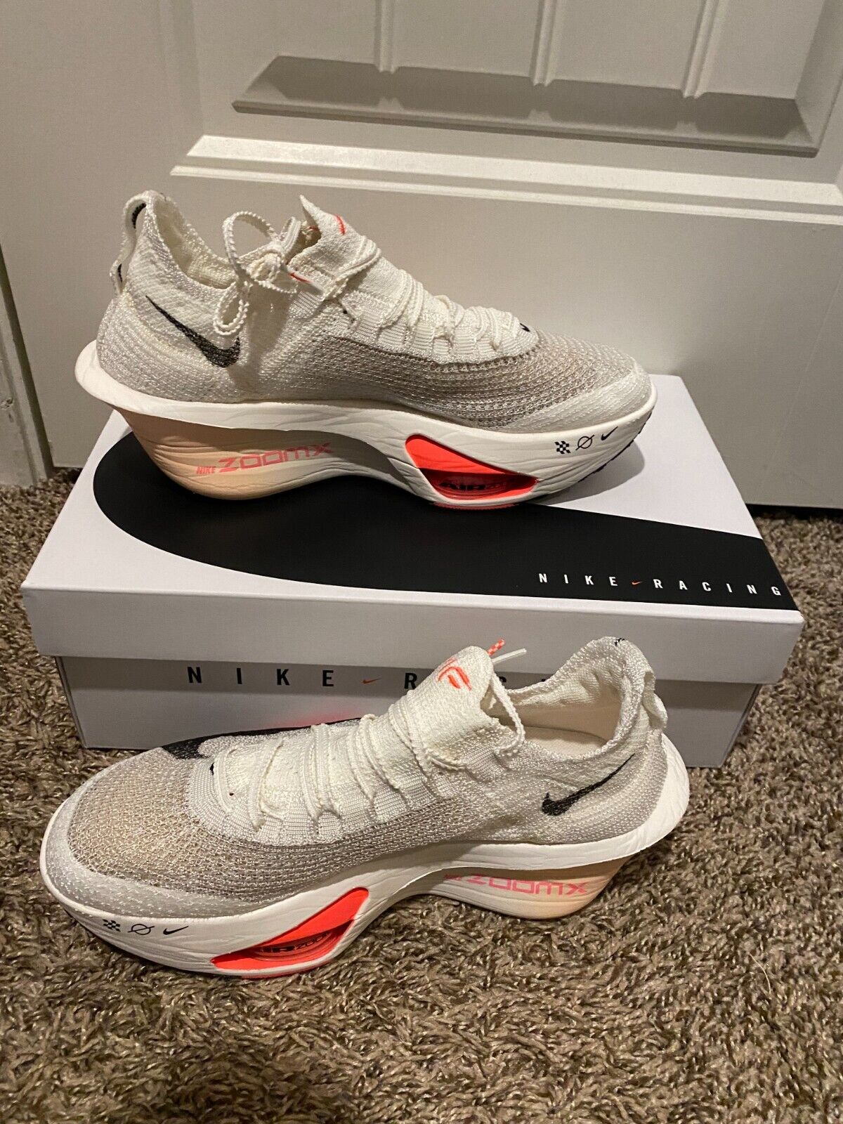 New Nike AlphaFly 3 'Sail/Crimson Tint/Guava Ice' | Men Size New Nike AlphaFly 3 'Sail/Crimson Tint/Guava Ice' | Men Size
