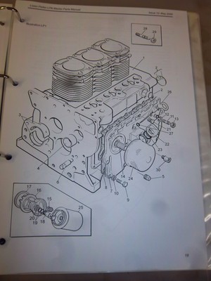 Lister-Petter ENGINE~LPA2~LPA3  Master Part Manual-LISTER PETTER LPA ENGINE PART