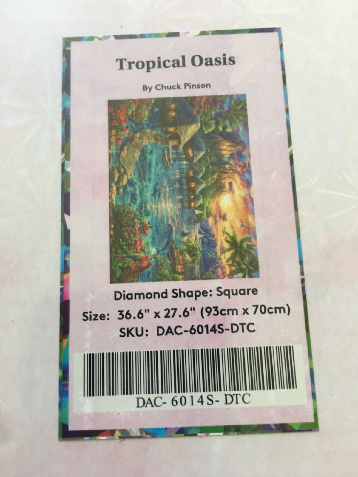 ダイヤモンドアートクラブ Tropical Oasis　ダイアモンドアート Tropical Oasis – Diamond Art Club