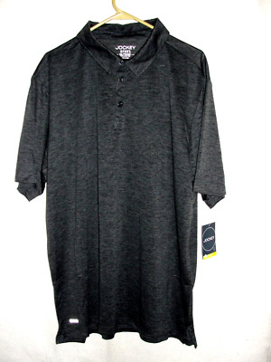 Men's Jockey Space Dye Performance Polo Shirt - Size XXL - New with Tag