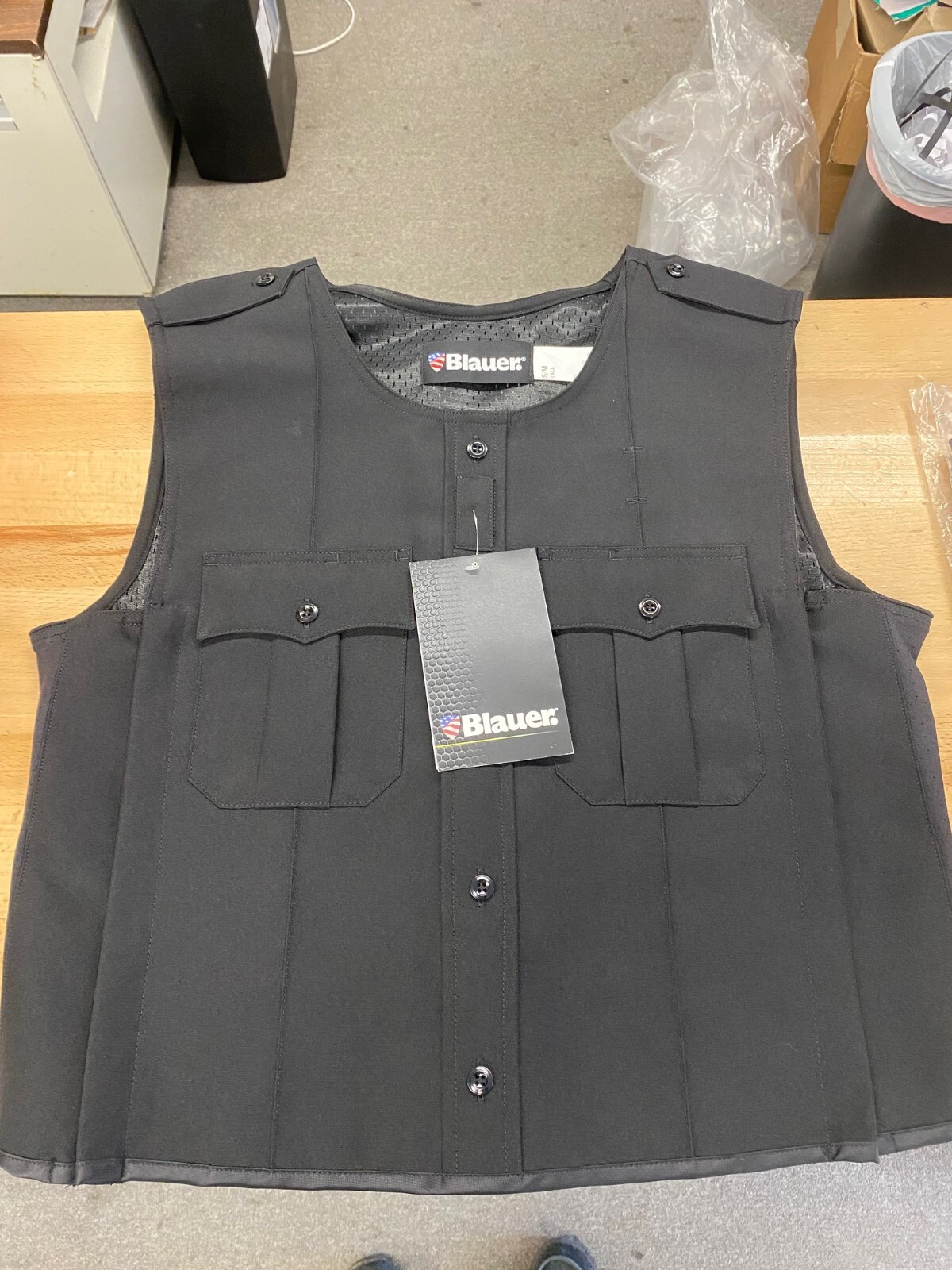 NYPD / Blauer アーマースキン&アーマースキン用シャツ/S日本M～L BLAUER S/S Super Shirt - Meyers Uniforms